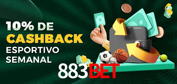 10% de bônus de cashback na 883Bet